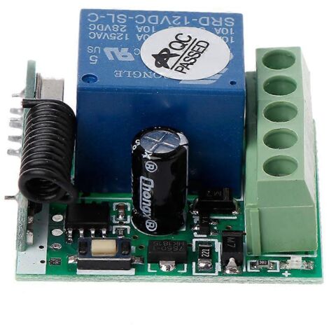 Interrupteur sans fil télécommande pour module DC 12V, émetteur récepteur universel