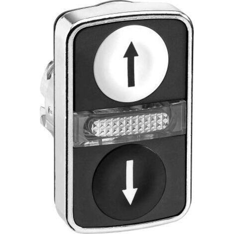Interrupteur Schneider Electric zb4bw7a1724 IP66 métal chromé