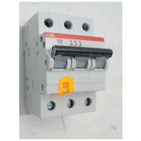 Interrupteur-sectionneur 100A 3P série E202 G (2CDE283001R1100) ABB 363121