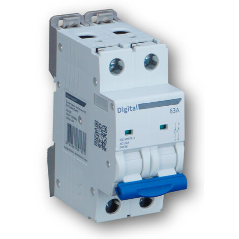 Interrupteur sectionneur 2x63A - Digital electric 04156