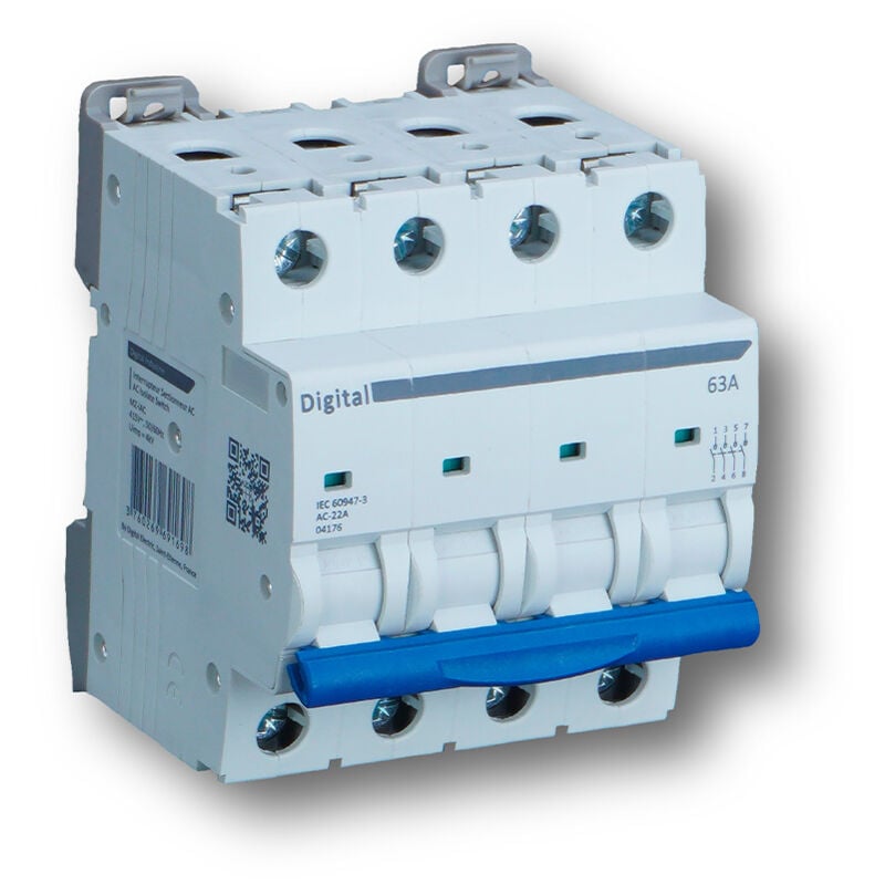 Interrupteur sectionneur 4x63A