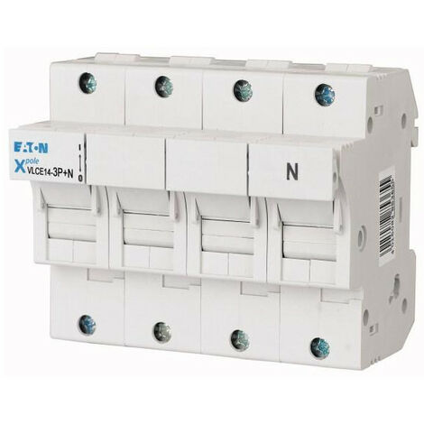 Interrupteur sectionneur à fusible 50A 1p 22x51 000192379 EATON VLCE14 3P+N
