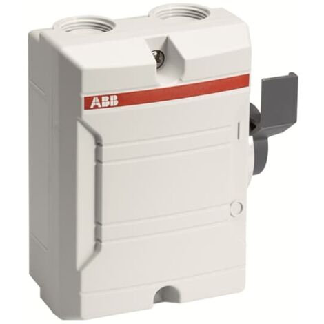 Interrupteur-sectionneur ABB 2CMA, 2P, 25A ( Prix pour 1 )