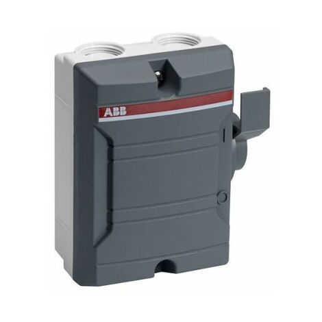 Interrupteur-sectionneur ABB, 2P, 25A, 690V ( Prix pour 1 )