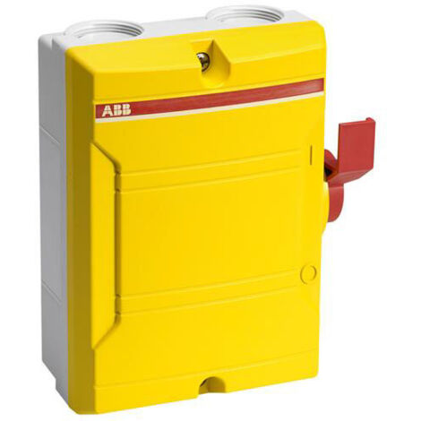 Interrupteur-sectionneur ABB, 3+N, 25A, 690V ( Prix pour 1 )