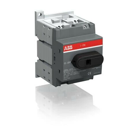 Interrupteur-sectionneur Abb 32A 3P 1000VDC 3 modules OTDC32F3