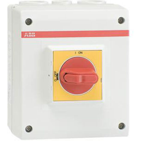 Interrupteur-sectionneur ABB, 4 P, 16A, 750V ( Prix pour 1 )