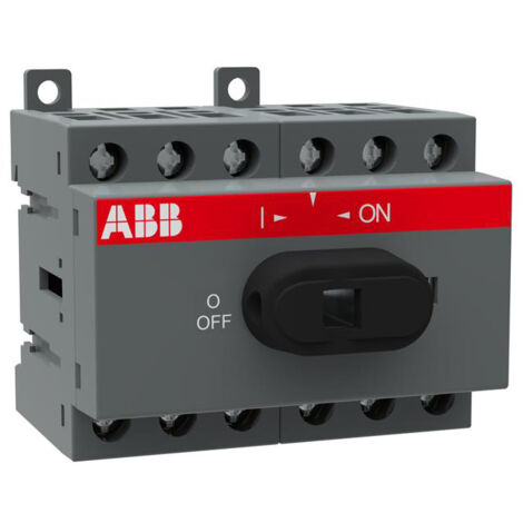 Interrupteur-sectionneur ABB, 6P, 16A, 750V ( Prix pour 1 )