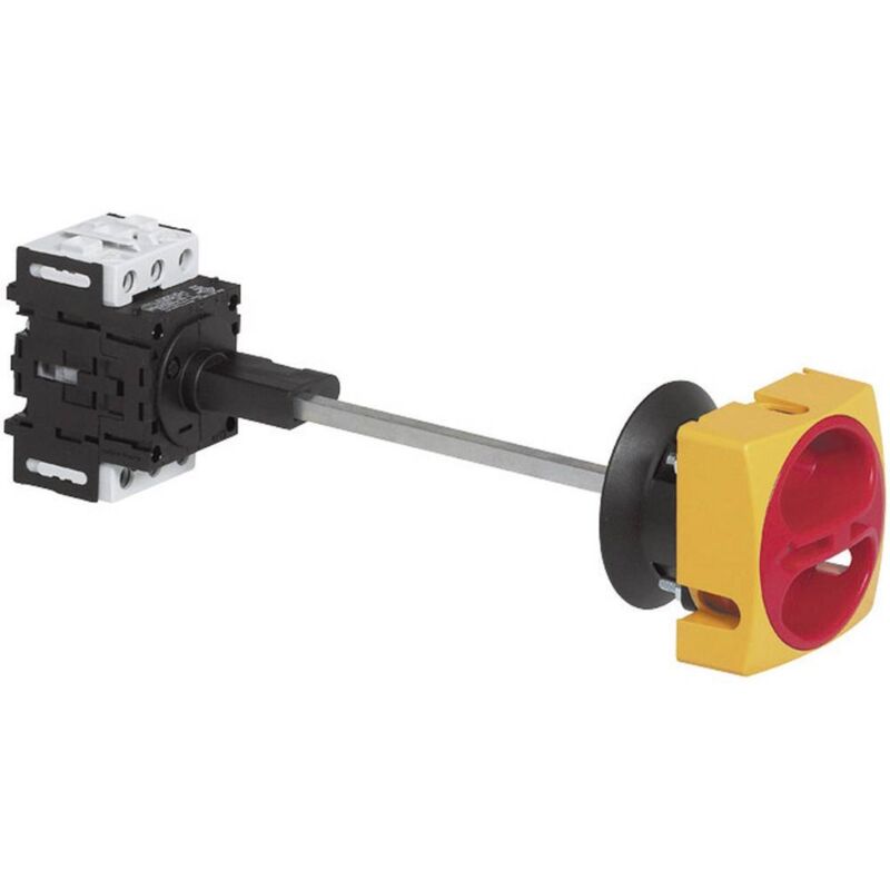 165009 Interrupteur sectionneur refermable 25 a 1 x 90 ° jaune, rouge 1 pc(s) - Baco