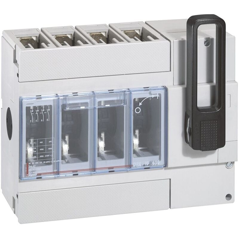 026662 Interrupteur sectionneur dpx-is 630 - 400 a - 4P - sans déclenchement - commande frontale - Legrand