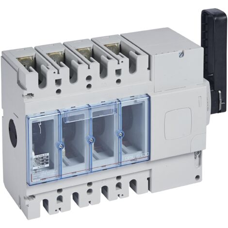 Interrupteur-sectionneur DPX-IS630 sans déclenchement avec commande latérale droite 4 Pôles 630A LEGRAND 026667
