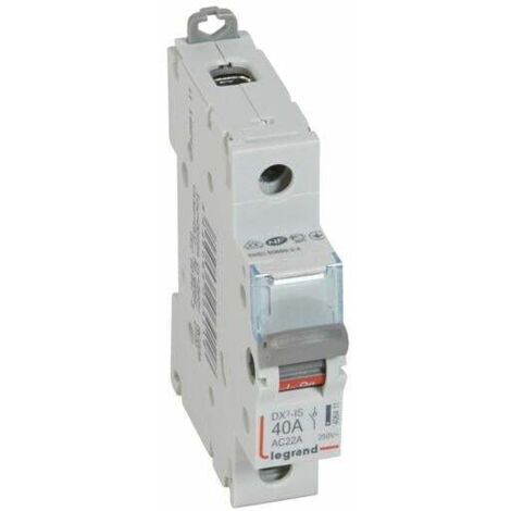 Interrupteur-sectionneur DX³-IS 1P 250V - 40A - 1 module - LEGRAND