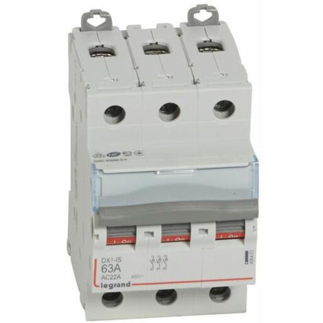 Interrupteur-sectionneur DX³-IS 3P 400V - 63A - 3 modules - LEGRAND