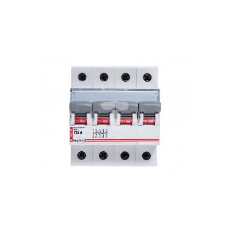 Interrupteur-sectionneur DX³-IS 4 Pôles 400V 125A 4 modules LEGRAND 406490