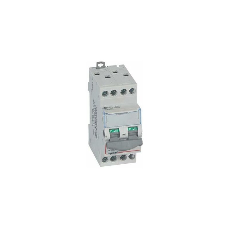 Interrupteur-sectionneur DX³-IS 4P 400V - 20A - 2 modules - 406477 Legrand