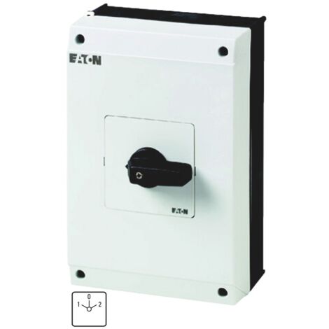 Interrupteur-sectionneur Eaton Eaton Moeller, 2P, 63A, 240 V dc, 690V c.a. ( Prix pour 1 )