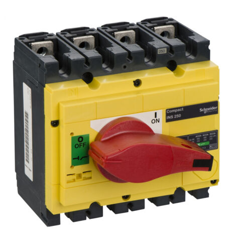 interrupteur sectionneur Interpact INS250 4P 250 A - 31127