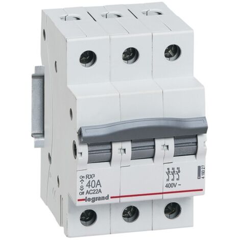 Interrupteur-sectionneur Legrand RX3 3P 40A