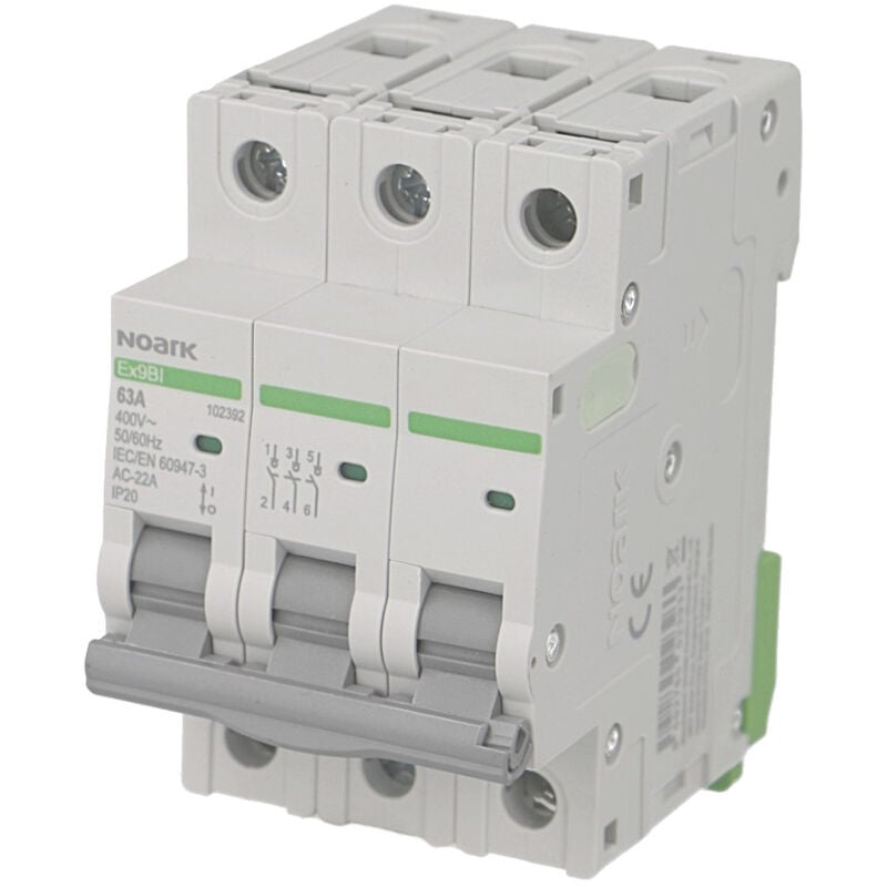 Interrupteur Sectionneur Modulaire 3 pôles 63A Noark
