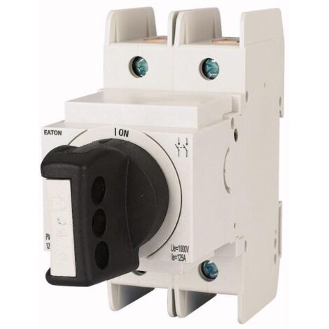 Interrupteur sectionneur PV 2P avec manette rotative 100A 000185505 EATON PV-DIS-10-100/2-ROT