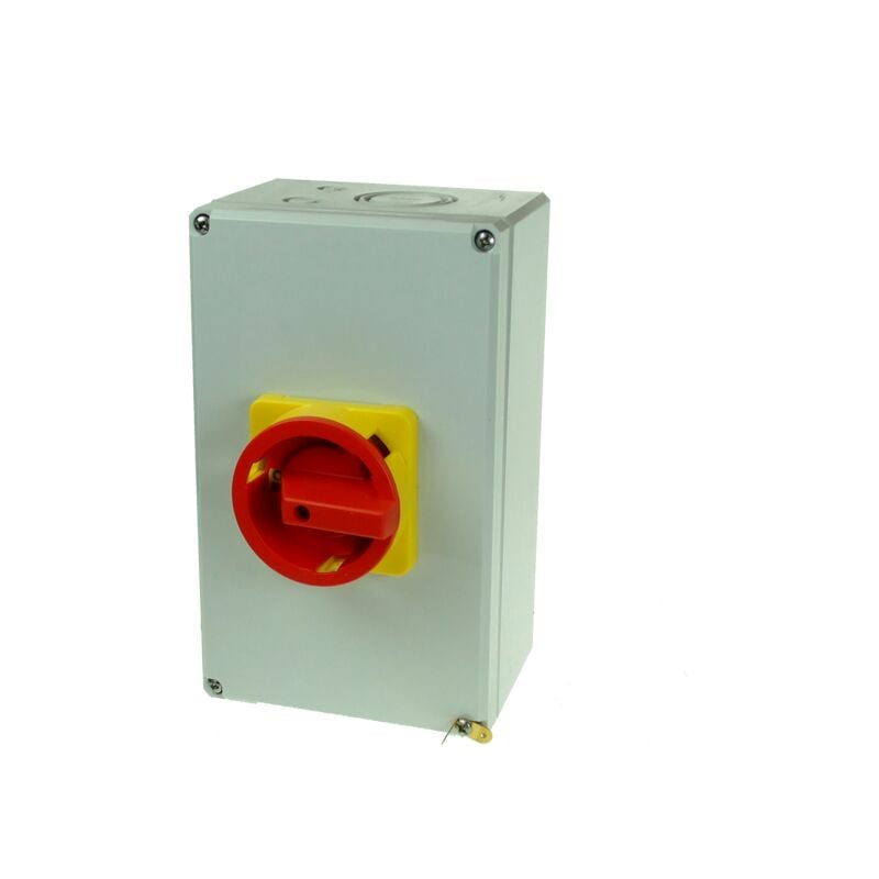 Interrupteur sectionneur rotatif 4P 125A avec boitier étanche IP66 - Sectionneur cadenassable