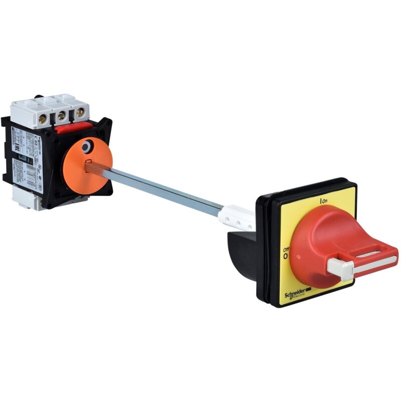 TeSys VccD - inter.-sectionneur - 3P - 690V 20A - poignée rouge cadenassable