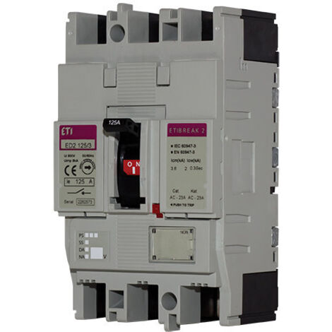 Interrupteur-sectionneur tripolaire 250 A 6 kA ED2 250/3 004671273
