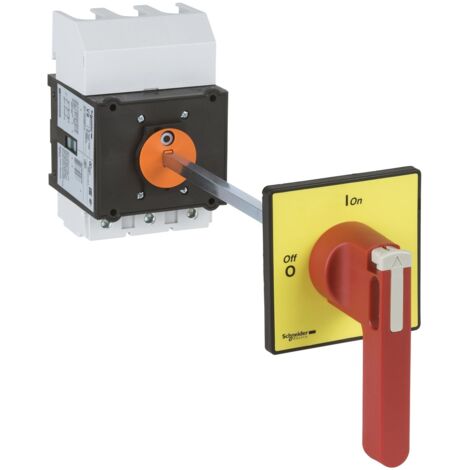 Interrupteur-sectionneur VCCF - 3P - 690 V 125 A - crosse rouge cadenassable - VCCF5