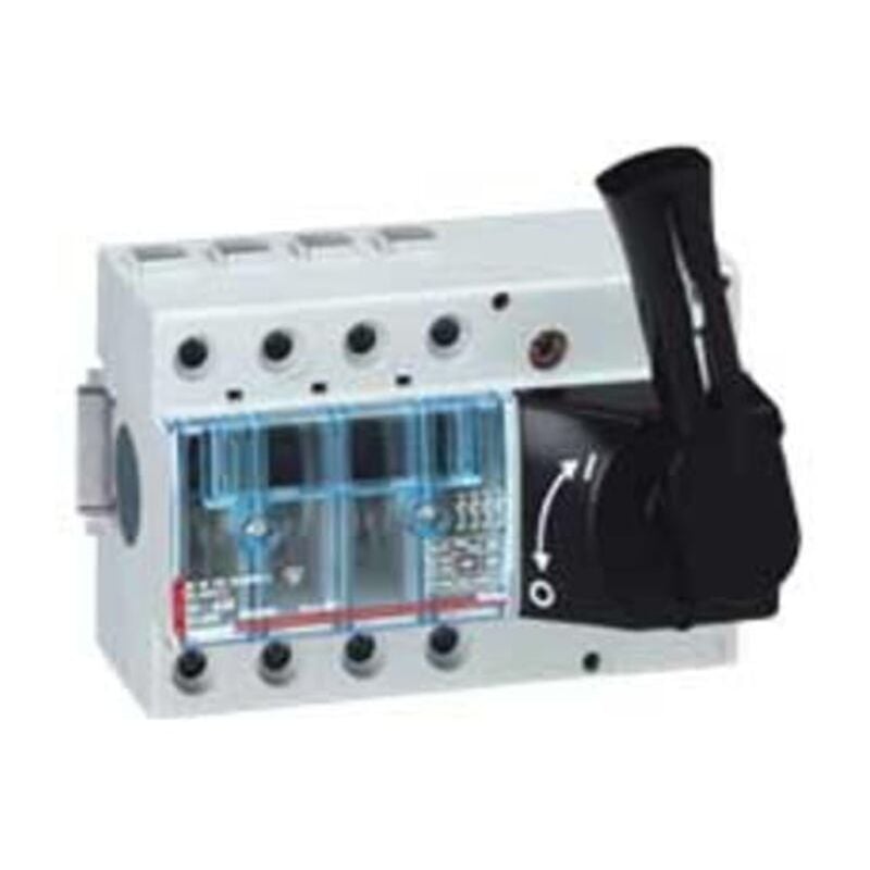 Interrupteur-sectionneur Vistop 100A - 4P avec commande frontale et poignée noire