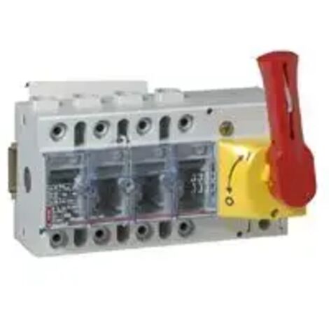 Interrupteur-sectionneur Vistop – 4P – 100 A – Commande frontale – Rouge - LEG022322