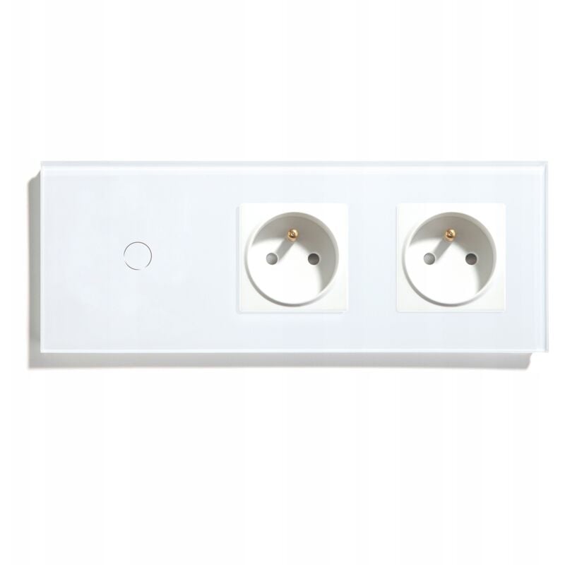 Interrupteur Simple Tactile 1k Double Prise