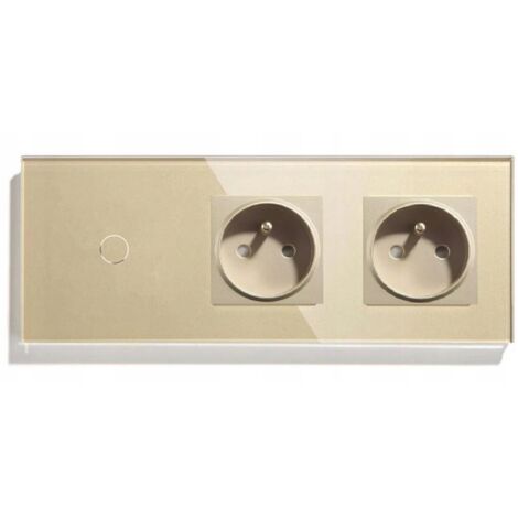 INTERRUPTEUR SIMPLE TACTILE 1K DOUBLE PRISE