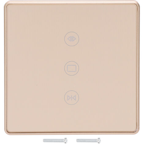 Interrupteur Tactile Intelligent Blanc WiFi 600W 95‑240VAC Télécommande Sans Fil