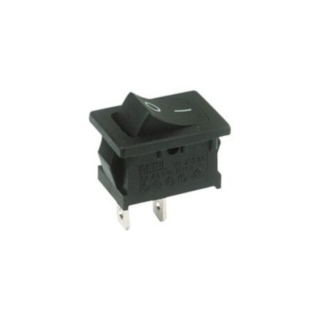 Interrupteur unipolaire 3 positions 10A/250V. ON-OFF Electro DH. Faston 4'8 mm 11.182.I/TP 8430552091775