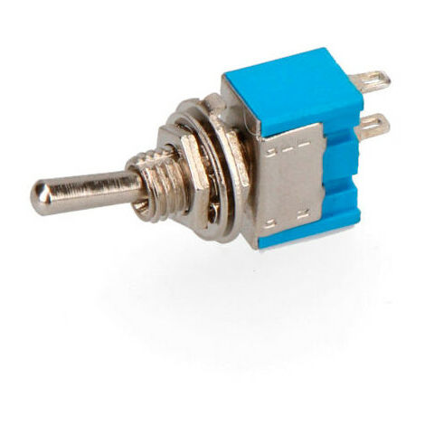 Interrupteur unipolaire 3A Métal Mini