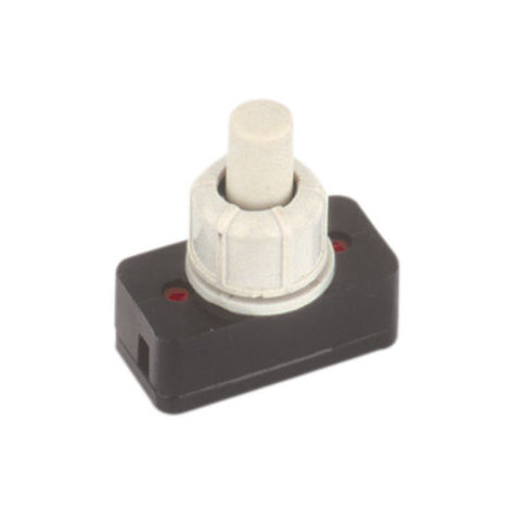 Interrupteur unipolaire à bouton poussoir 1A/250VAC Electro DH Couleur Blanc 11.173.I 8430552072149