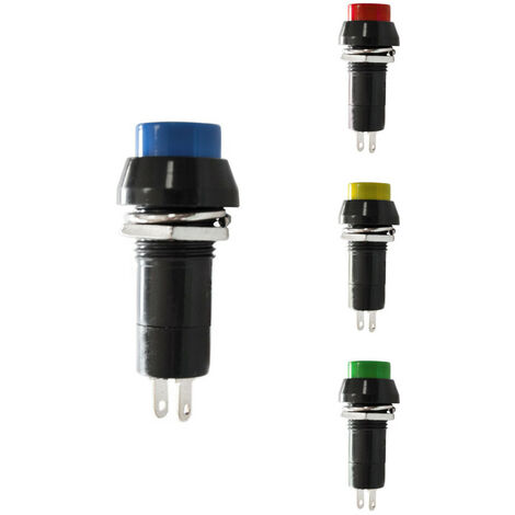 Interrupteur Unipolaire Base Ronde 1a 250v Couleurs Assorties