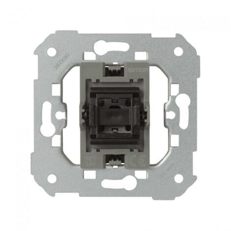 Interrupteur unipolaire Simon 82 (mécanisme) 10AX 250V, connexion rapide, 1 clic 7700101-039