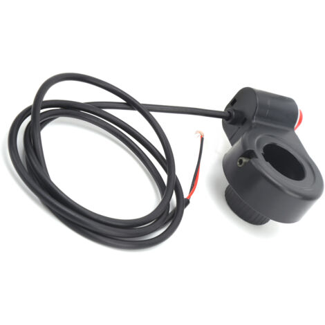 Interrupteur universel de klaxon et démarrage pour guidon moto 22mm/0.9 pouces