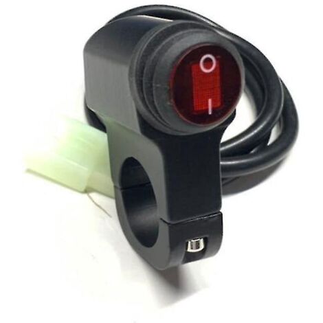 Interrupteur universel pour projecteur LED étanche pour moto