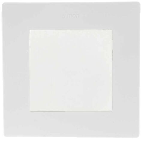 Interrupteur va et vient 10A   griffes connexion rapide blanc + plaque 1 poste S rie 24 Harmonie SIMON
