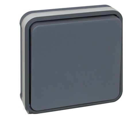 Interrupteur va et vient encastré 10A IP55 - OXXO Couleur Gris