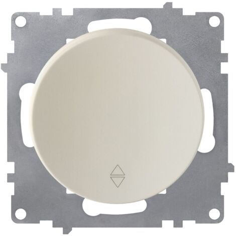 Interrupteur va-et-vient simple - beige