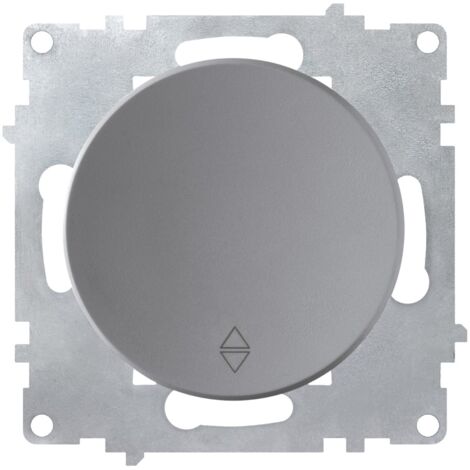 Interrupteur va-et-vient simple - gris