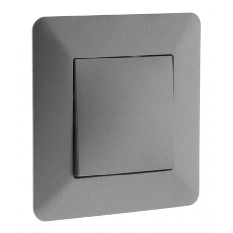 Interrupteur va et vient Titanium - Simple - Artezo - Zenitech