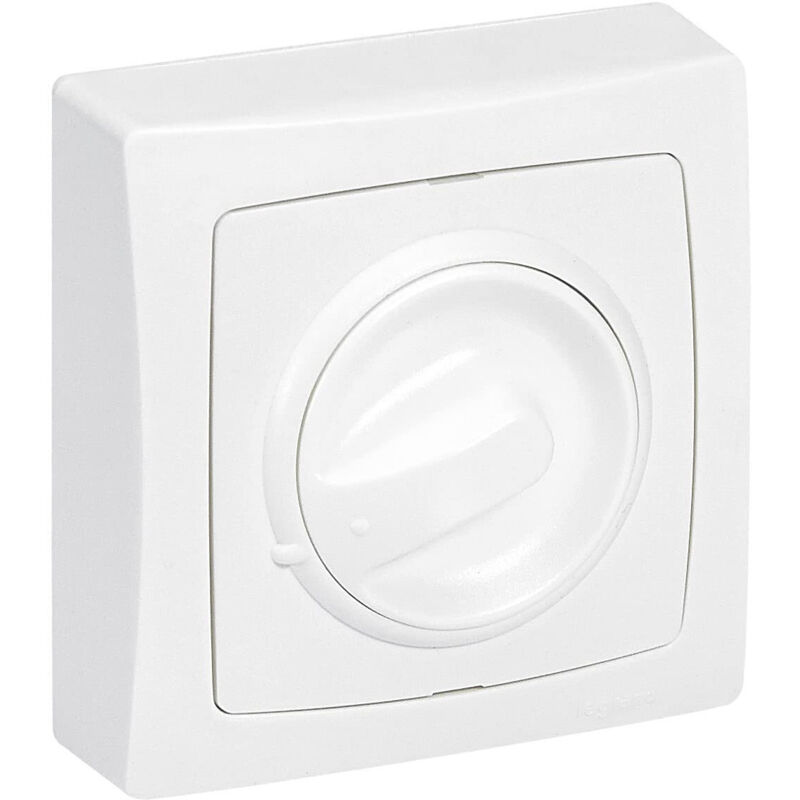 Legrand - Interrupteur variateur 300W blanc - Les Apparents Legrand - Interrupteur variateur 300W blanc - Les Apparents