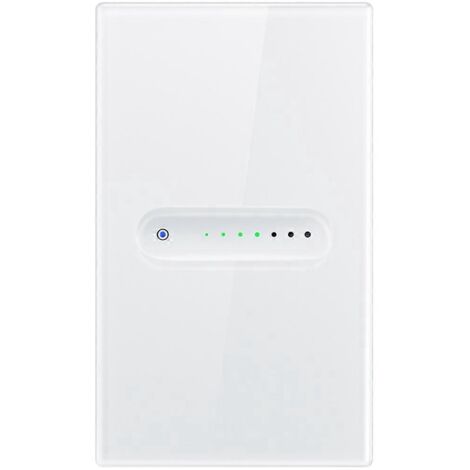 Interrupteur variateur mural tactile intelligent Tuya ZigBee, version US, 1 pièce