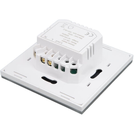 Interrupteur Variateur Tactile Bluetooth avec Contrôle Vocal et Application WIFI, Compatible AC100‑240V