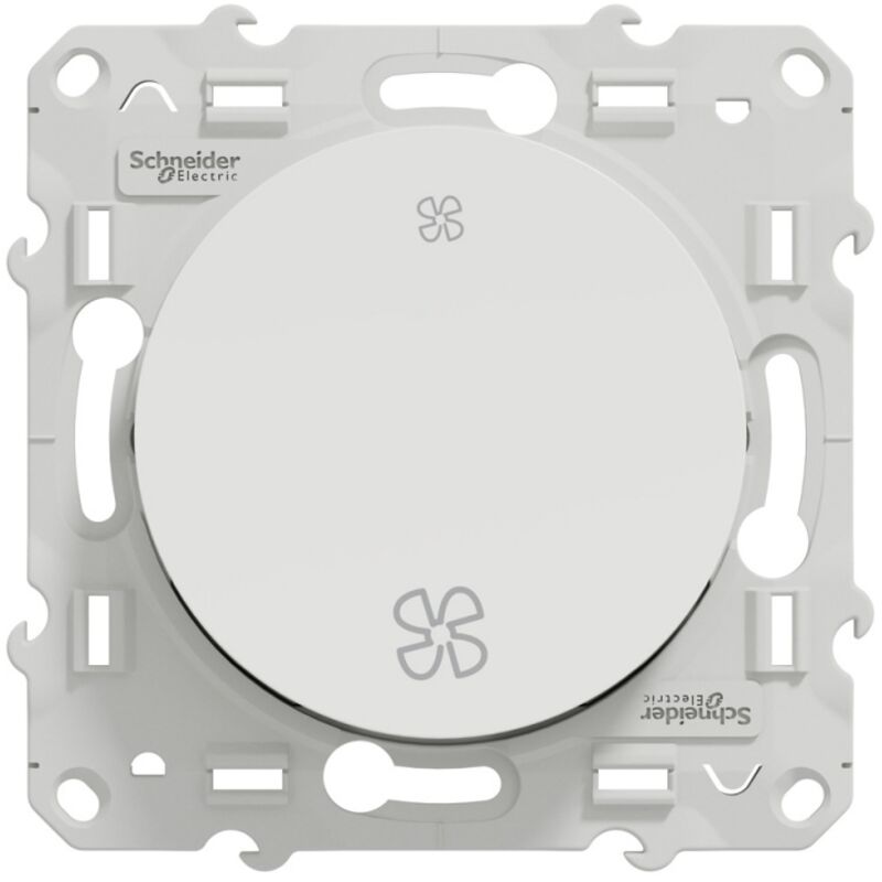 Interrupteur VMC ODACE 71mm aluminium - SCHNEIDER ELECTRIC - S536233 Interrupteur VMC ODACE 71mm aluminium - SCHNEIDER ELECTRIC - S536233