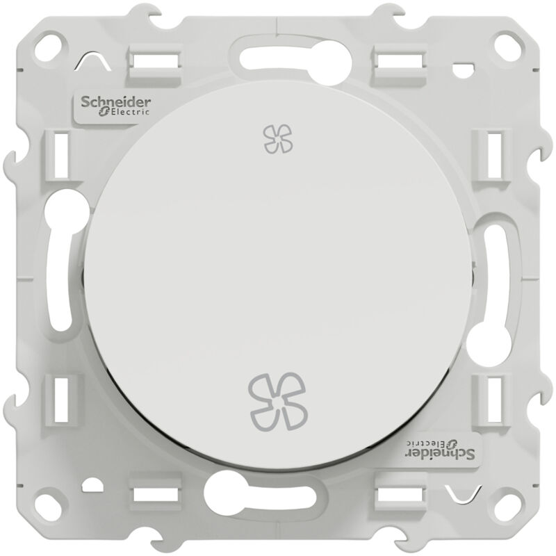 Interrupteur VMC ODACE 71mm blanc - SCHNEIDER ELECTRIC - S520233 Interrupteur VMC ODACE 71mm blanc - SCHNEIDER ELECTRIC - S520233